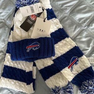 WEAR by Erin Andrews Buffalo Bills blue and white scarf